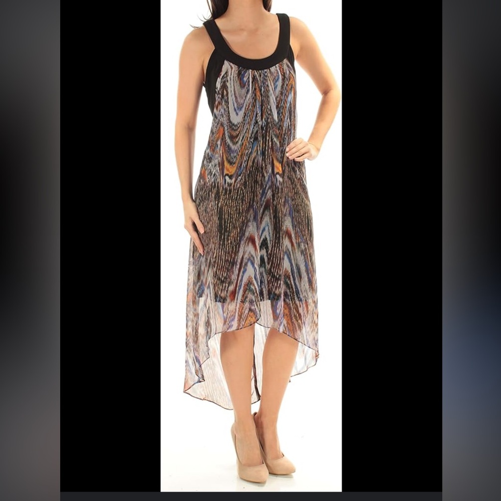 NWT SLNY Gorgeous Colors Pullover Sexy’s Chic Dress Medium